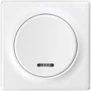 Выключатель 1-кл. СП Florence 10А IP20 с подсветкой механизм бел. (1E31701300) OneKeyElectro 2172778