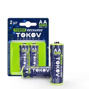 Аккумулятор AA/HR6 2500мА.ч (блист.2шт) TOKOV ELECTRIC TKE-NMA-HR6/B2