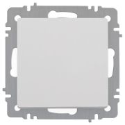 Выключатель 1-кл. СП Accent 6-101-01 10А IP20 250В AL/CU бел. Intro Б0063469