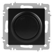 Светорегулятор Accent 6-401-05 поворотный 600Вт 230В IP20 СУ антрацит Intro Б0063679
