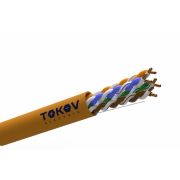 Кабель витая пара U/UTP 4х2х24AWG(0.48мм) кат.5E LSZH Fluke tested (м) TOKOV Eletrcic TKE-C10-U/UTP-42-5E-305-LSZH