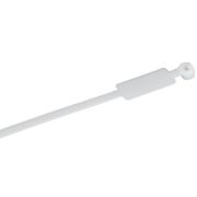 Хомут 4.8х370мм P6.6 маркерный бел. (уп.100шт) IEK UHH14-D048-370-100-K01