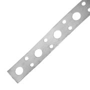 Лента перфорированная прямая 20х0.7 цинк 25м Zitar 141979