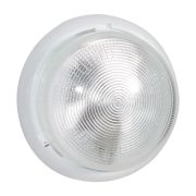 Светильник НБО 23-100-001 «Раунд» 1х100Вт E27 IP44 d240 корпус бел. Элетех 1005500569