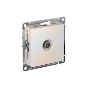 Розетка телевизионная проходная TV AtlasDesign 4дБ механизм жемчуж. SE ATN000492