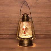 Фонарь декоративный Санта Клаус 1LED тепл. бел. 1.5Вт IP20 эффект снегопада с подсветкой Neon-Night 501-066