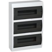 Корпус навесной ЩРН-Пк-45 Krepta 3 IP41 пластик. бел. IEK MKP12-N-04-45-41