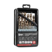 Набор сверл по металлу НСС-25К ПРОФИ КВТ 106206