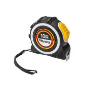 Рулетка Selbstfixierung 10мх25мм магнитный двухсторон. зацеп; двухсторон. шкала; автоматическая фиксация нейлон Kranz KR-12-9024