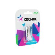 Элемент питания алкалиновый AAA/LR03 BP-2 (блист.2шт) КОСМОС KOCLR032BL