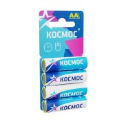 Элемент питания солевой AA/R6 4хBL (блист.4шт) КОСМОС KOCR64BL