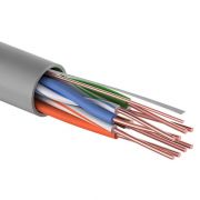 Кабель витая пара U/UTP кат.5E 4х2х24AWG solid CCA PVC сер. (м) PROCONNECT 01-0043-3