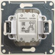 Переключатель перекрестный 1-кл. СП Glossa 10А IP20 (сх. 7) 10AX механизм перламутр. SE GSL000671