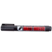 Маркер перманентный «Multi Marker Chisel» 5мм скошенный черн. Crown 08-8801