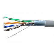 Кабель витая пара F/UTP кат.5E 4х2х24AWG solid Cu PVC Standard сер. (м) SUPRLAN 01-1031-1