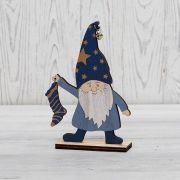 Фигура деревянная «Гномик с носком» 15х4х17см Neon-Night 504-009