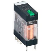 Реле общего назначения OGR-1 2C 24В DC с LED и тест. кнопкой ONI OGR-1-2C-DC24V-L-B