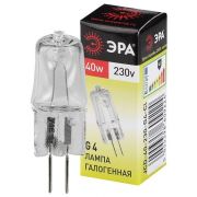 Лампа галогенная G4-JCD-40W-230V-Cl 40Вт G4 230В Эра C0039280