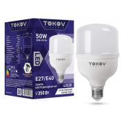 Лампа светодиодная 50Вт HP 4000К Е40/Е27 176-264В TOKOV ELECTRIC TKE-HP-E40/E27-50-4K